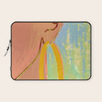 Golden Hoops Laptop Sleeve Gallery Image 1