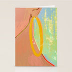 Golden Hoops Stationery Card Gallery Image 2