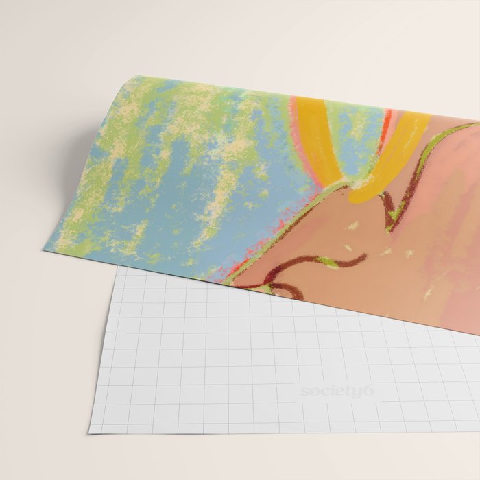 Golden Hoops Wrapping Paper Gallery Image 2