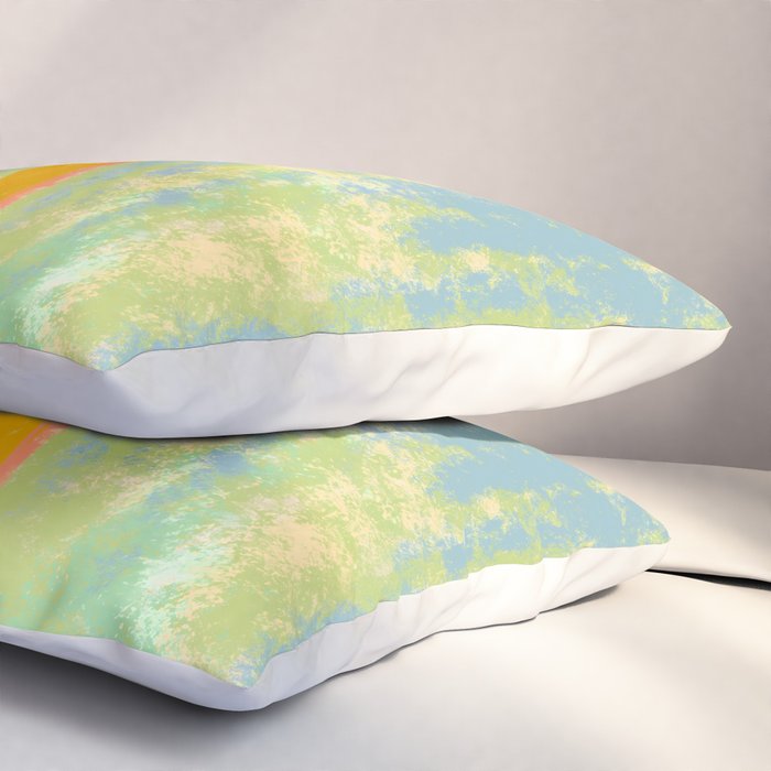Golden Hoops Pillow Sham Gallery Image 3