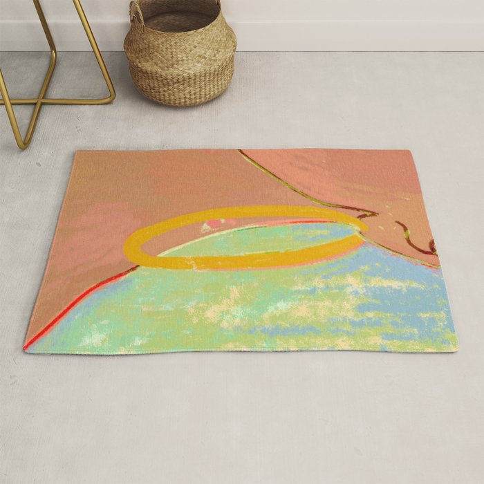 Golden Hoops Rug Gallery Image 1