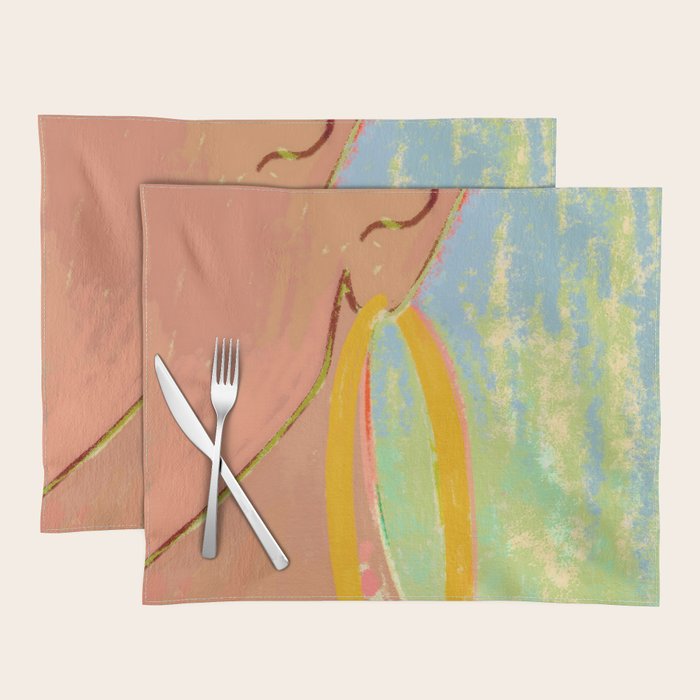 Golden Hoops Placemat Gallery Image 1