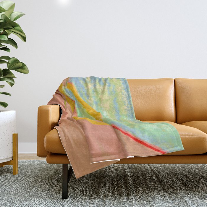 Golden Hoops Throw Blanket Gallery Image 1