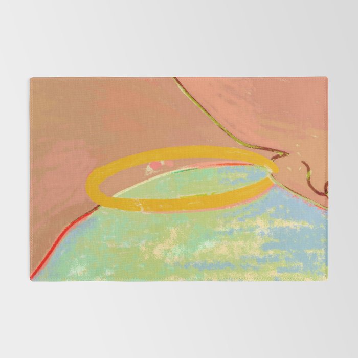 Golden Hoops Rug Gallery Image 2