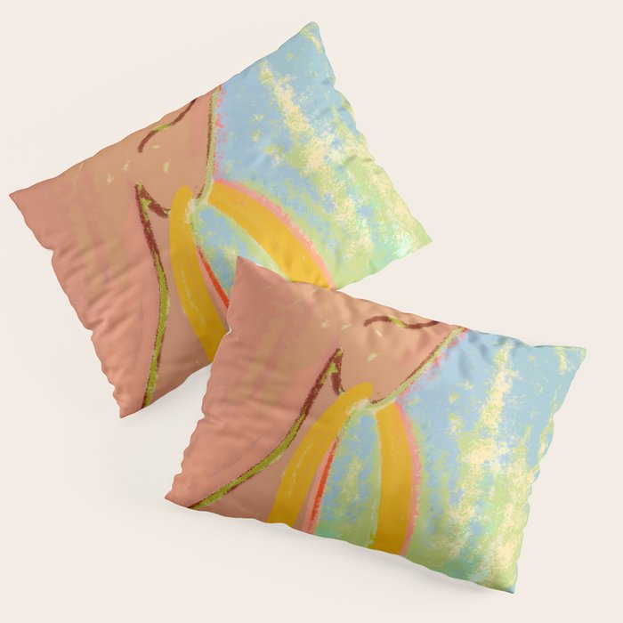 Golden Hoops Pillow Sham Gallery Image 1