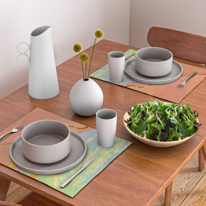 Golden Hoops Placemat Gallery Image 2