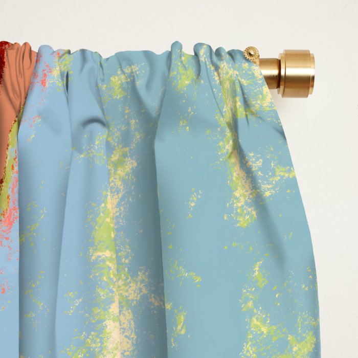 Golden Hoops Window Curtain Gallery Image 2