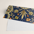 Art Nouveau Floral Pattern Wrapping Paper Gallery Image 2