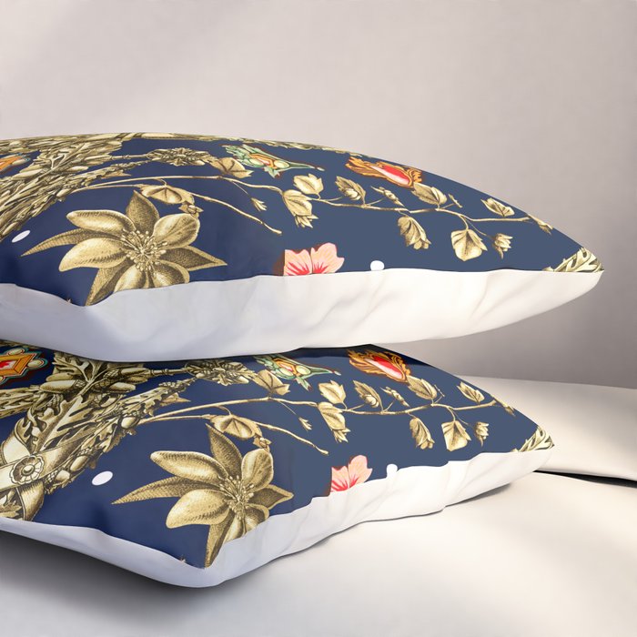 Art Nouveau Floral Pattern Pillow Sham Gallery Image 3