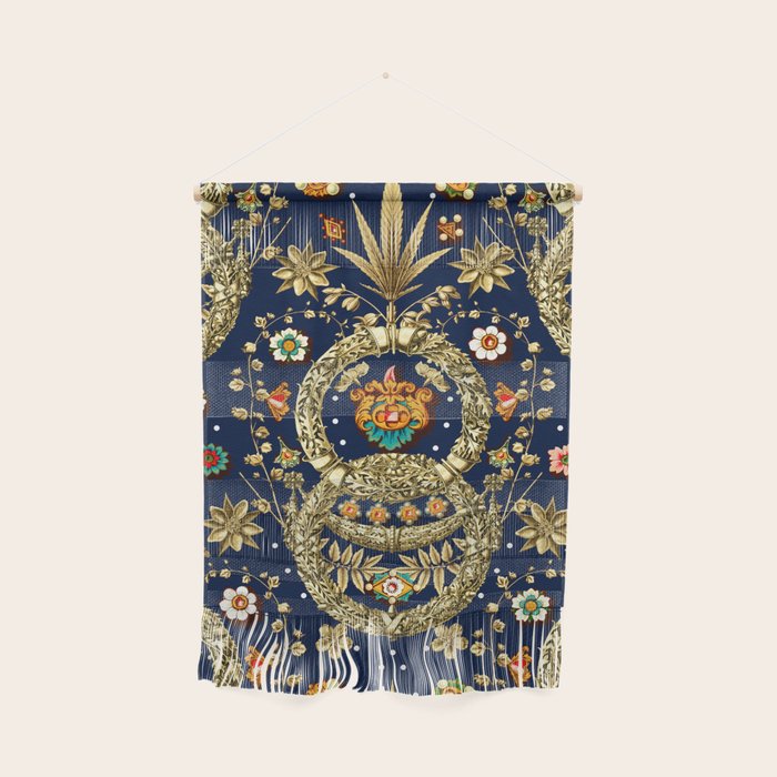 Art Nouveau Floral Pattern Wall Hanging Gallery Image 1