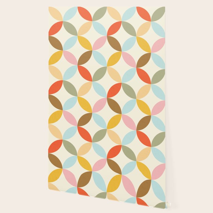  Mid-Century Mod Retro Pattern Wallpaper Gallery Image 2