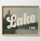 It's Lake Time - Retro Cottage Core Serving Tray Gallery Image 1