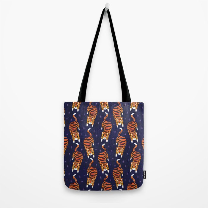 Fierce Tiger  Tote Bag Gallery Image 2