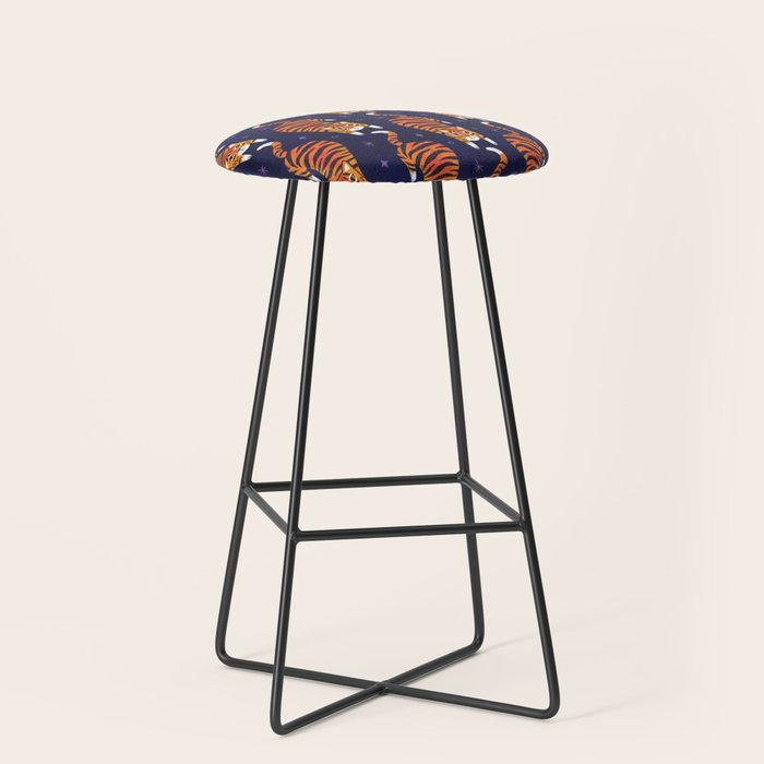 Fierce Tiger  Stool Gallery Image 1