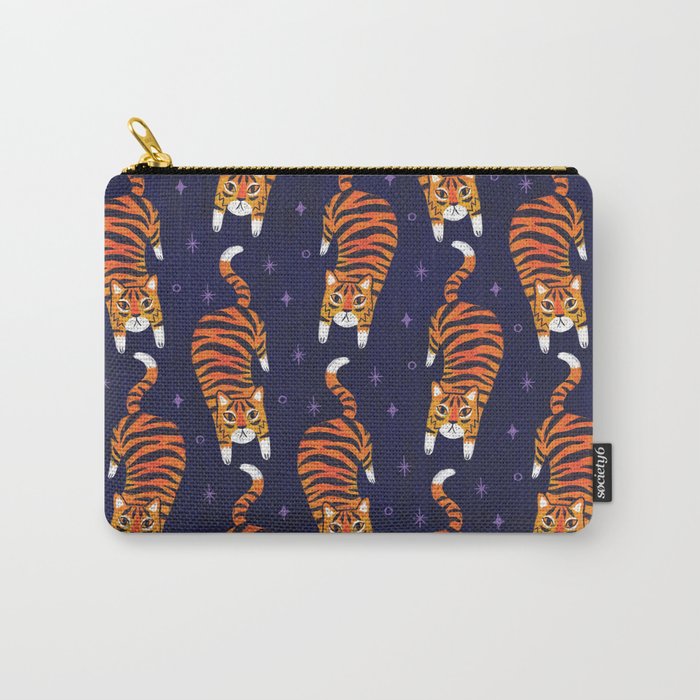 Fierce Tiger  Carry All Pouch Gallery Image 1