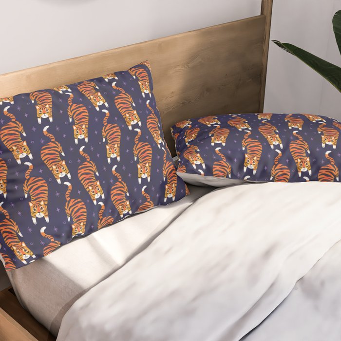 Fierce Tiger  Pillow Sham Gallery Image 2