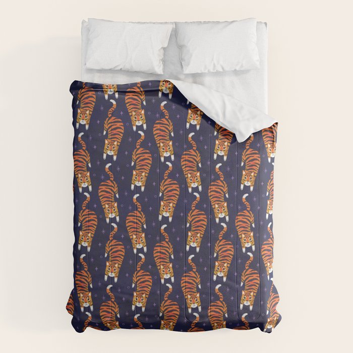 Fierce Tiger  Comforter Gallery Image 6