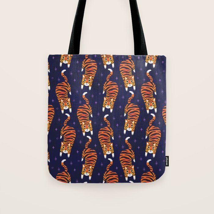 Fierce Tiger  Tote Bag Gallery Image 1