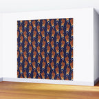 Fierce Tiger  Wall Mural Gallery Image 2