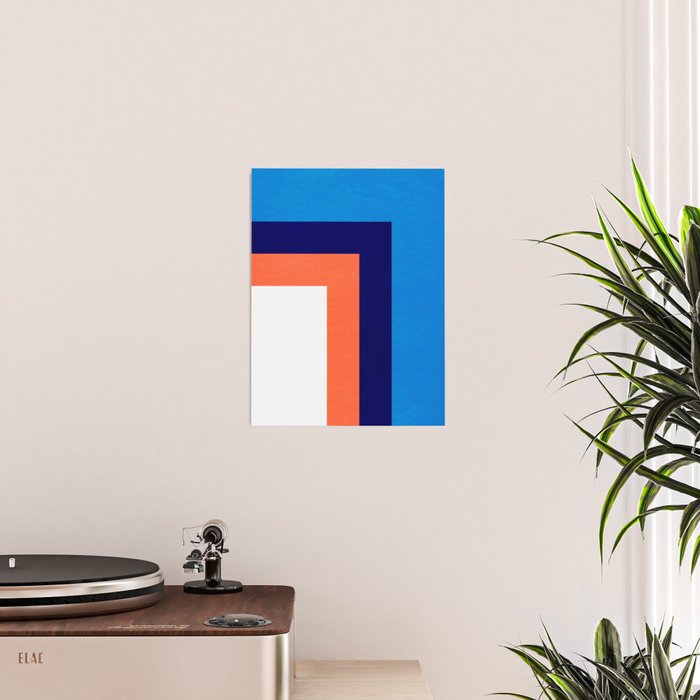 French Riviera: Bauhaus Abstraction 01 Poster Gallery Image 2