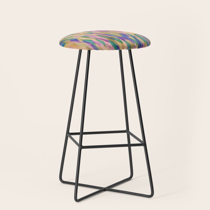  seamless pattern abstract texture background spots Stool Gallery Image 1