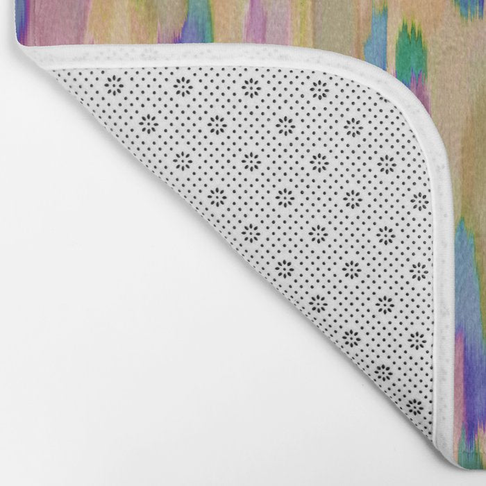  seamless pattern abstract texture background spots Bath Mat Gallery Image 2