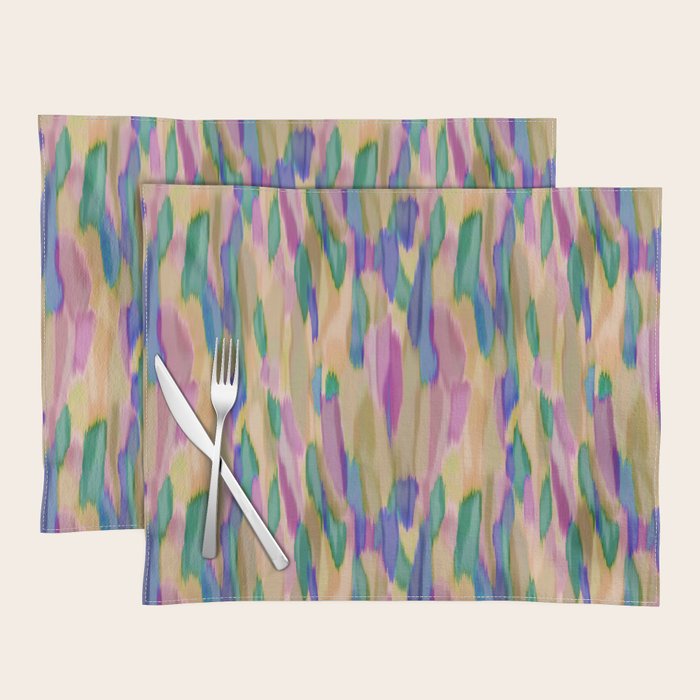  seamless pattern abstract texture background spots Placemat Gallery Image 1