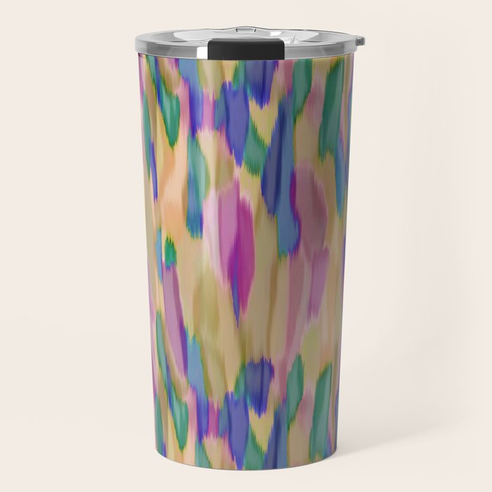  seamless pattern abstract texture background spots Travel Mug Gallery Image 1