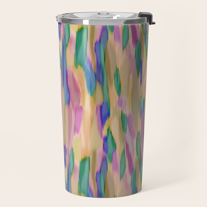  seamless pattern abstract texture background spots Travel Mug Gallery Image 2