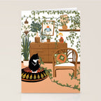 plant lady is the new cat lady Stationery Card Gallery Image 2