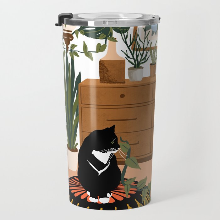 plant lady is the new cat lady Travel Mug Gallery Image 3
