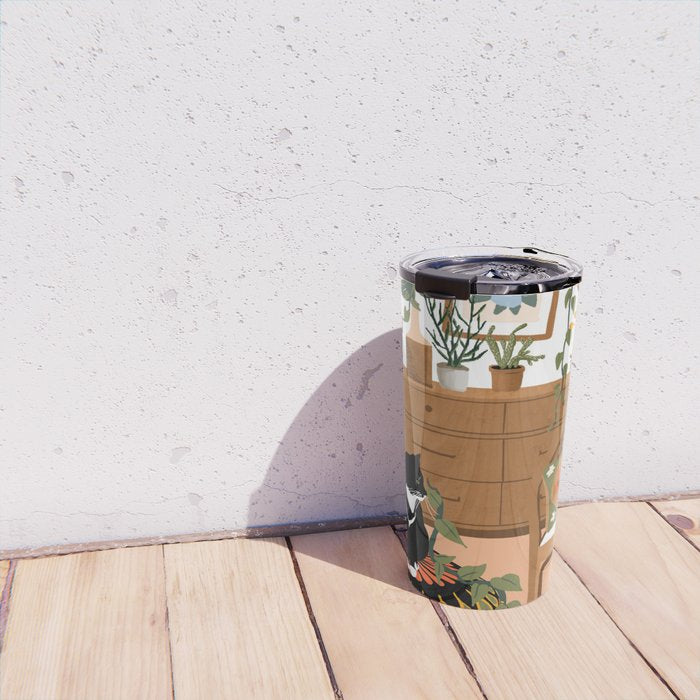 plant lady is the new cat lady Travel Mug Gallery Image 4