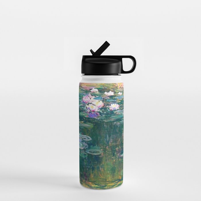 Claude Monet Water Lilies,Nymphéas Water Bottle Gallery Image 1