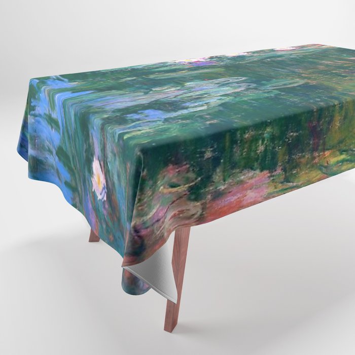 Claude Monet Water Lilies,Nymphéas Tablecloth Gallery Image 1