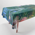 Claude Monet Water Lilies,Nymphéas Tablecloth Gallery Image 1