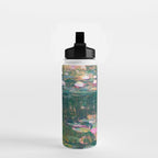 Claude Monet Water Lilies,Nymphéas Water Bottle Gallery Image 2