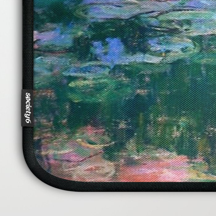 Claude Monet Water Lilies,Nymphéas Laptop Sleeve Gallery Image 3