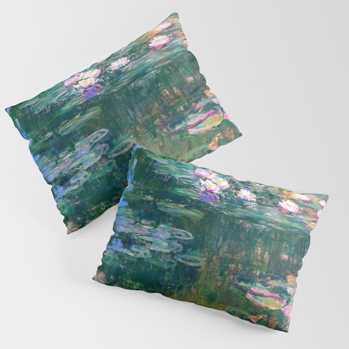 Claude Monet Water Lilies,Nymphéas Pillow Sham Gallery Image 1