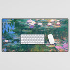 Claude Monet Water Lilies,Nymphéas Desk Mat Gallery Image 1