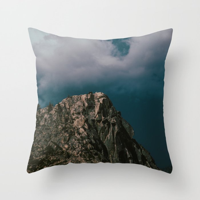 Rocky Donner Pass Throw Pillow Gallery Image 6