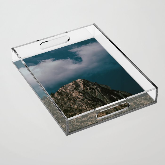 Rocky Donner Pass Acrylic Tray Gallery Image 1