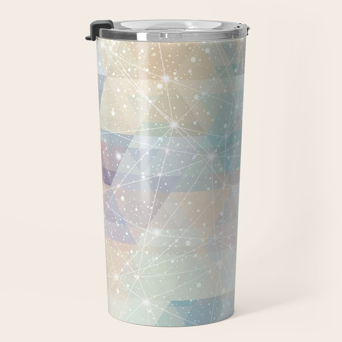 Magical Pastel Starry Constellation Sky Travel Mug Gallery Image 3