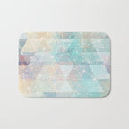 Magical Pastel Starry Constellation Sky Bath Mat Gallery Image 1