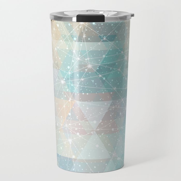 Magical Pastel Starry Constellation Sky Travel Mug Gallery Image 1