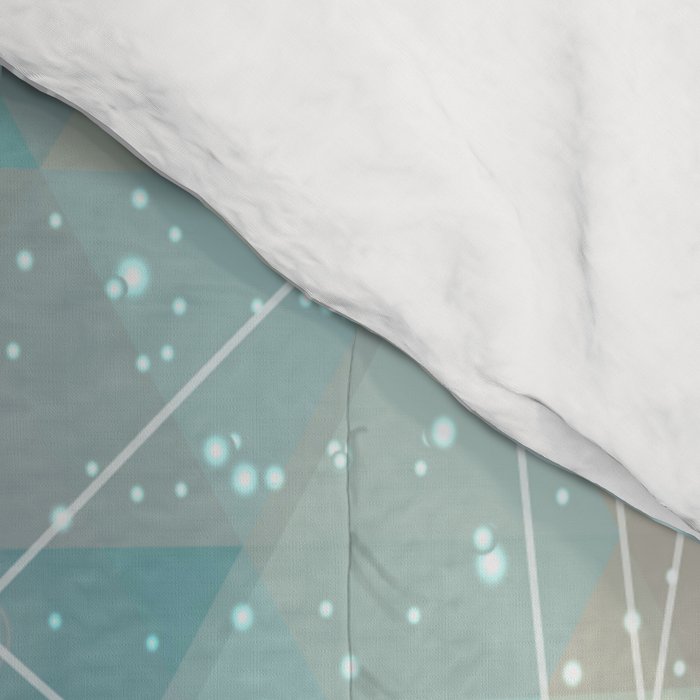 Magical Pastel Starry Constellation Sky Comforter Gallery Image 4