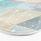 Magical Pastel Starry Constellation Sky Bath Mat Gallery Image 3