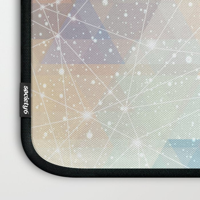 Magical Pastel Starry Constellation Sky Laptop Sleeve Gallery Image 3