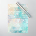 Magical Pastel Starry Constellation Sky Wrapping Paper Gallery Image 1