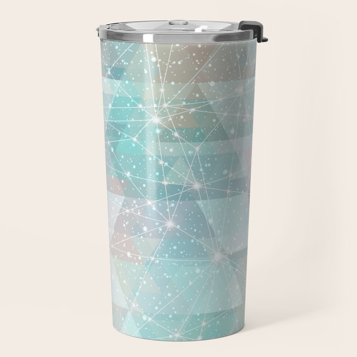 Magical Pastel Starry Constellation Sky Travel Mug Gallery Image 2