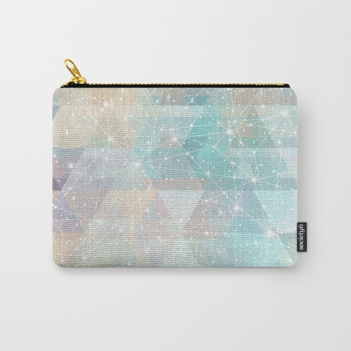 Magical Pastel Starry Constellation Sky Carry All Pouch Gallery Image 1